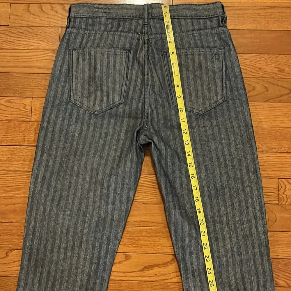 Agave Denim W6 High Rise Straight Button Fly Oakley Rinse Size 27 - Picture 13 of 16